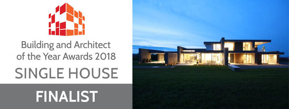 Building and Architect of the Year Awards 2018 — Single House category, Finalist