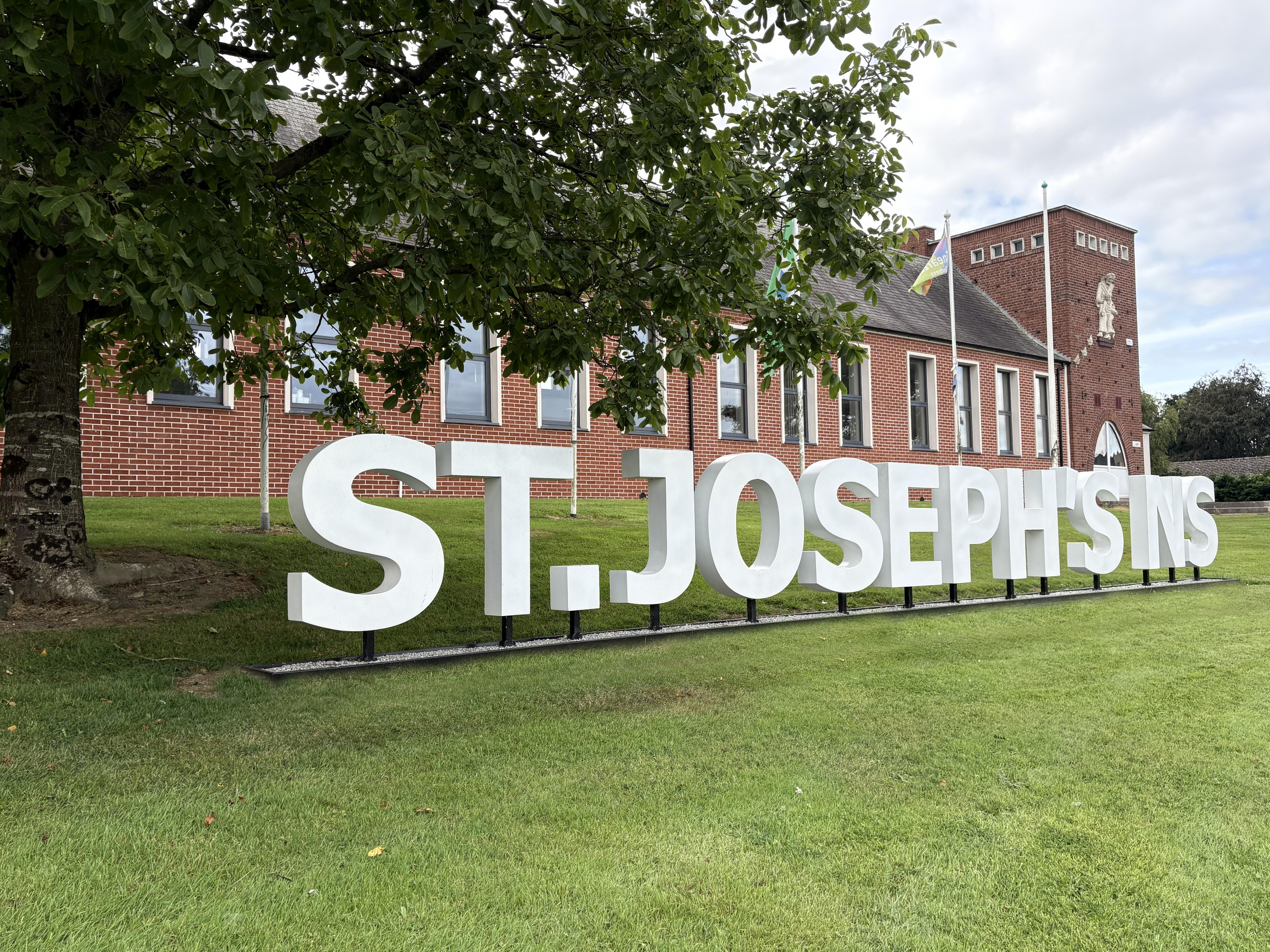 St. Joseph's National School signage
