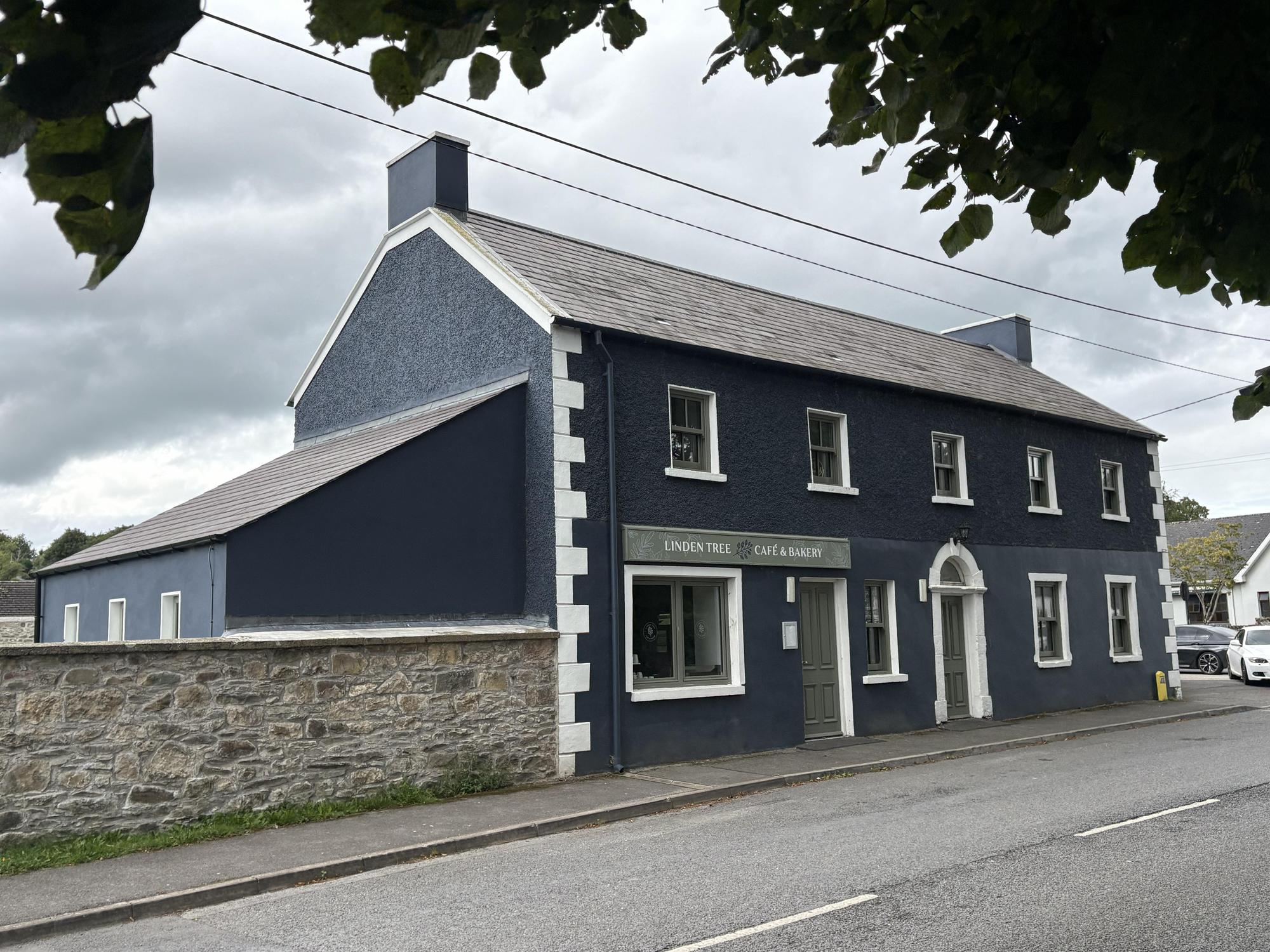 Front elevation of McMahon's, Kilmainhamwood, restored as a community facility